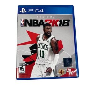 NBA 2K18 (Sony PlayStation 4, PS4) Kyrie Irving CIB Basketball Video Game TESTED